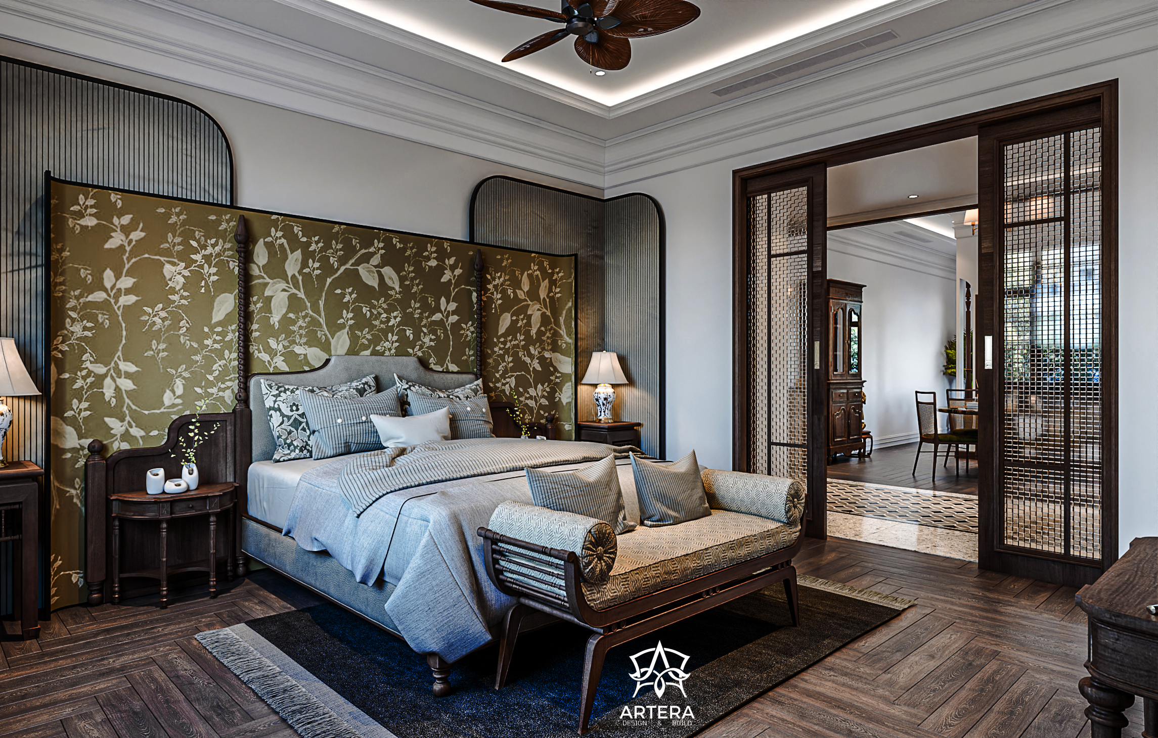 Nội thất biệt thự phố cổ Cao Bá Quát