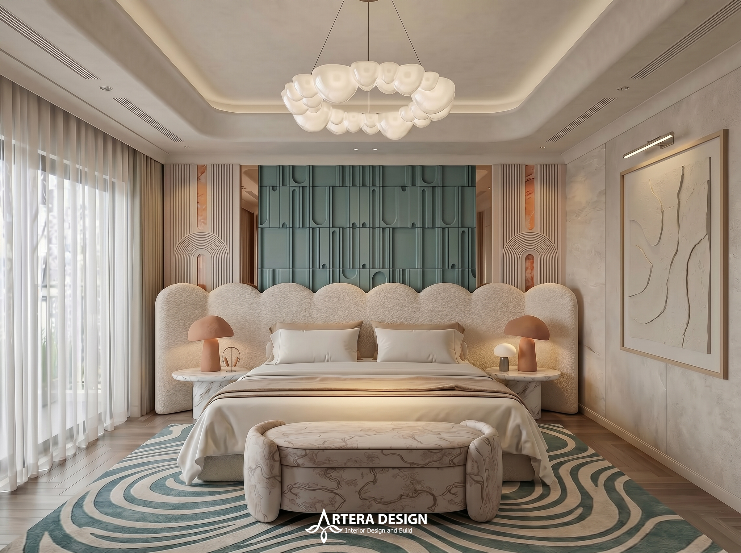 𝐌𝐎𝐃𝐄𝐑𝐍 𝐀𝐑𝐓 𝐃𝐄𝐂𝐎 – VILLA OCEAN PARK