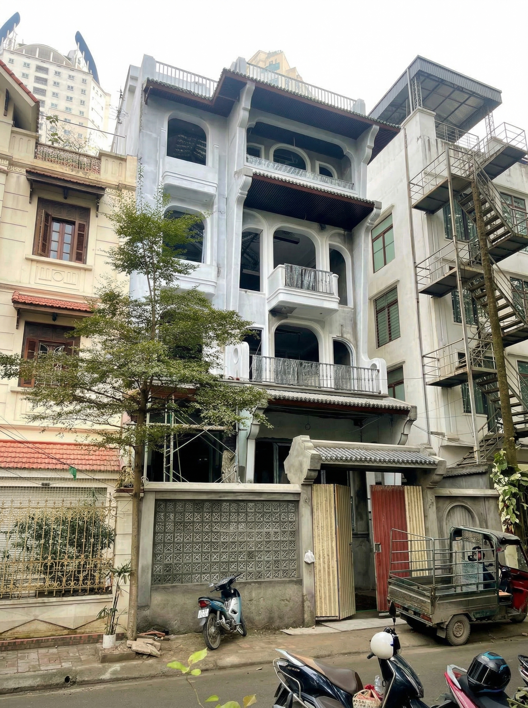 Cải Tạo Nhà Phố Hoàng Ngân: “Lột Xác” Nhà Mái Thái Cũ Thành Tuyệt Phẩm Indochine Sang Như Biệt Thự